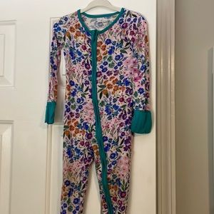 Little Sleepies Floral Zippie